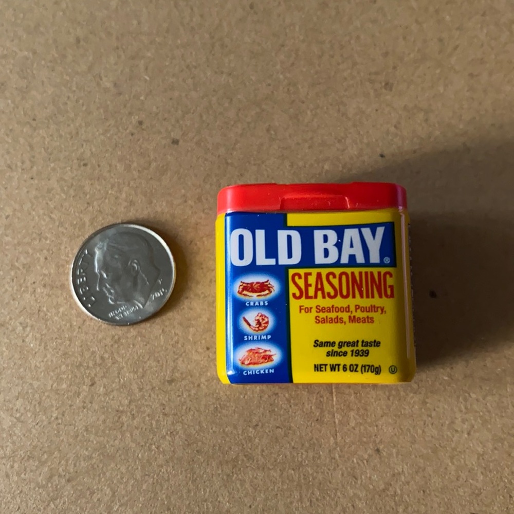 5/$12 Mini Brands Toy: Old Bay Seasoning 🦀